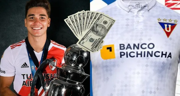 Dan el nombre de un delantero para Liga de Quito que destacó en la Primera de Argentina. Se puso a la altura del crack de River Plate