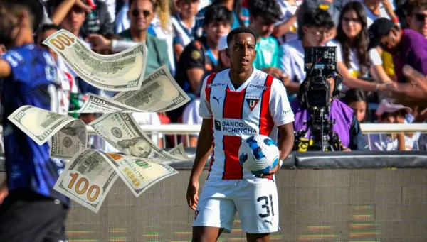 Daniel De La Cruz jugador de LDU