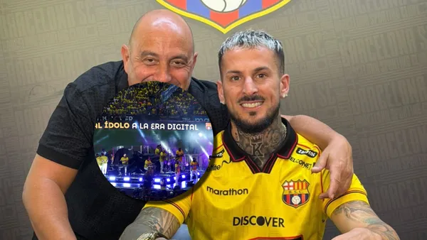 Darío Benedetto fue presentado como refuerzo del Ídolo del Ecuador, en un show que demostró estar en un altísimo nivel