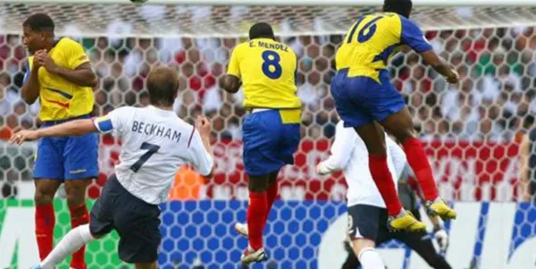 David Beckham fue uno de los futbolistas que eliminó a Ecuador en Alemania 2006