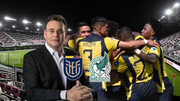 David Faitelson, Selección Ecuador. Foto tomada de: Los Angeles Times/