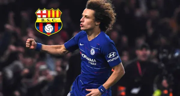 David Luiz regresó desde Europa para jugar con Flamengo y ante Barcelona SC se quedó asombrado de Gonzalo Mastriani en el Maracaná