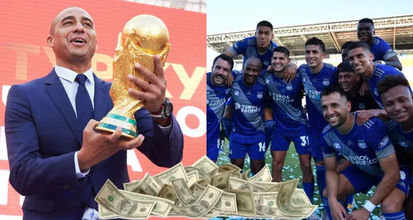 David Trezeguet llegó a Guayaquil para afianzar la candidatura de Pepe Auad que quiere ganar las elecciones en Emelec. Si el francés se queda puede tener un sueldo alto