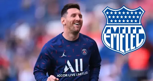 De forma inesperada este exjugador de Emelec sería compañero de Lionel Messi