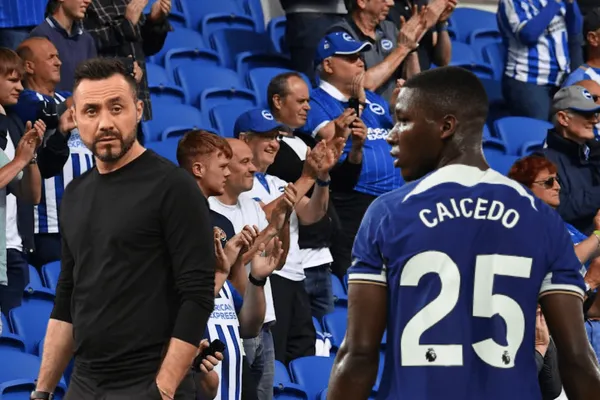 De Zerbi tuvo un detalle que se espera también lo tenga con Caicedo