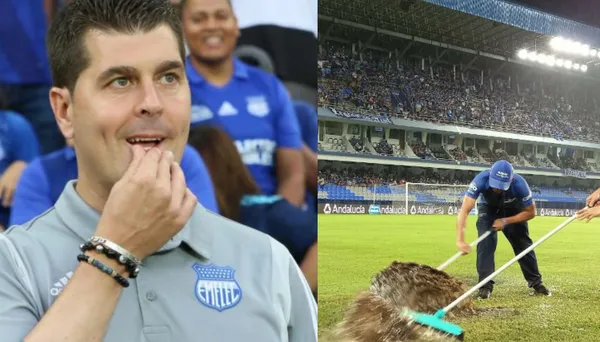 Debido a la lluvia es muy probable que una de las figuras de Emelec no pueda jugar contra Delfín