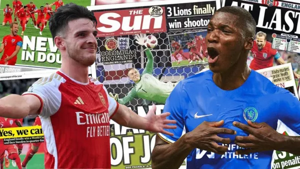 Declan Rice y Moisés Caicedo (Foto tomada de: ABC/Marca/Arsenal)