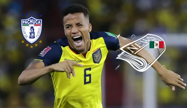 Defensor ecuatoriano saldría del Pachuca mexicano. ¿Regresará a la Liga Pro?