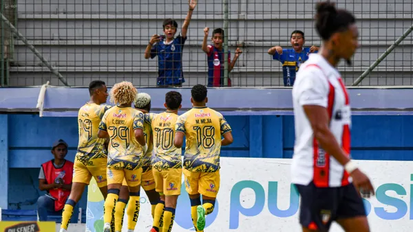 Delfín SC vs Liga de Quito / Foto: API
