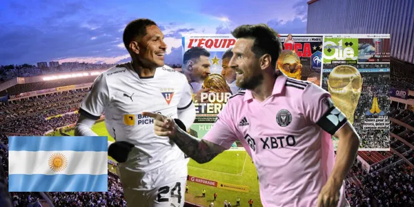 Desde Argentina comparan a Paolo Guerrero con Lionel Messi