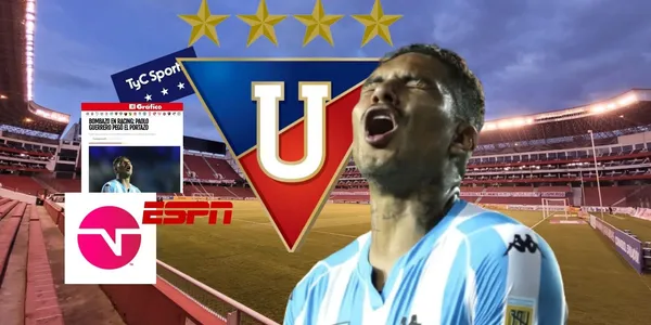 Desde Argentina hacen eco de la llegada de Paolo Guerrero a Liga de Quito