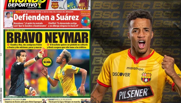 Desde Brasil la prensa quiere que Fabián Bustos contrate a Byron Castillo para el Santos