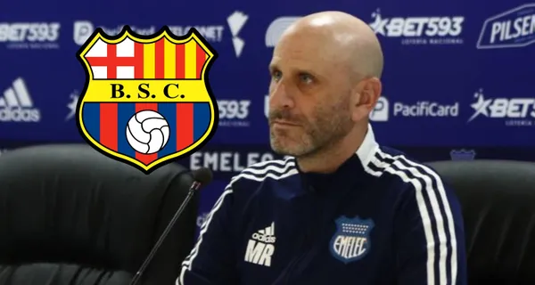 Desde Emelec están bastante fastidiados por la actuación de Miguel Rondelli