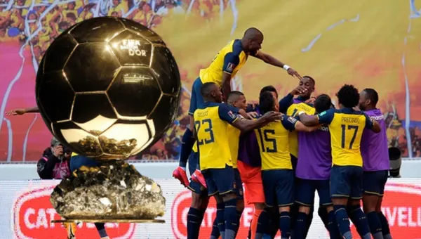Desde Inglaterra vuelven a decir que un ecuatoriano podría ganar el balón de oro
