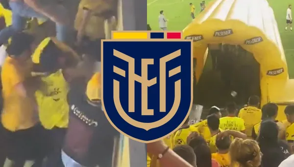 Desde la Federación Ecuatoriana de Fútbol enviaron un comunicado contra los actos violentos