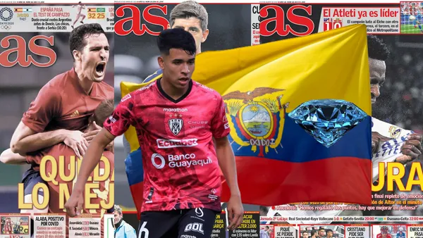 Diario AS destaca a la nueva perla ecuatoriano en el exterior