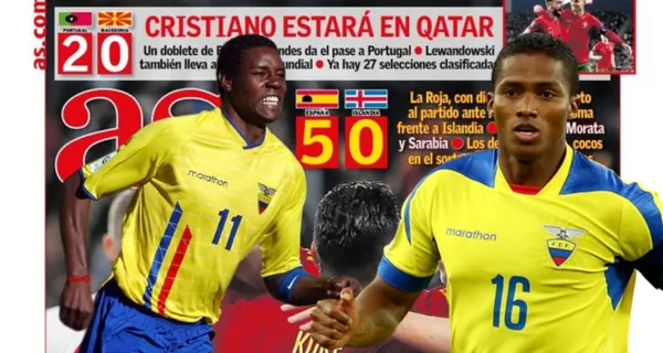 Diario AS hizo un ranking con los mejores sudamericanos en eliminatorias y escogieron a este ecuatoriano