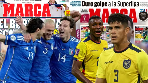 Diario Marca trajo a la palestra un amargo recuerdo del Ecuador vs Italia