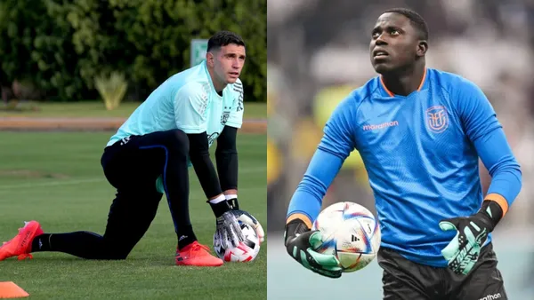 Dibu Martínez-Moisés Ramírez-Selección Ecuatoriana / Foto: El Comercio
