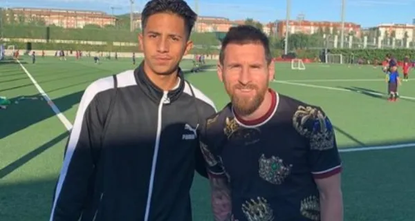 Diego Almeida atesora el regalo de cumpleaños que le dio Messi, puede valer miles en unos años