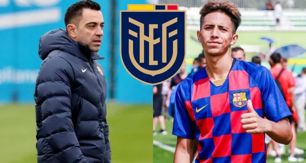 Diego Almeida estuvo entre los nombres que Xavi Hernández subió al primer equipo del FC Barcelona. El ecuatoriano viene cumpliendo una gran temporada en las formativas