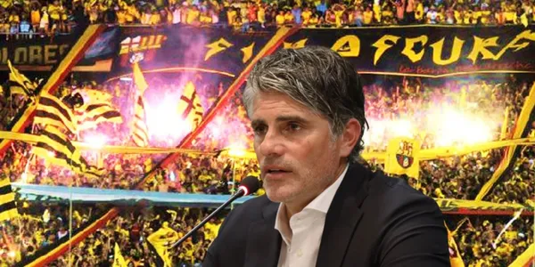 Diego López escuchó a la hinchada y sentó a este jugador en Barcelona SC