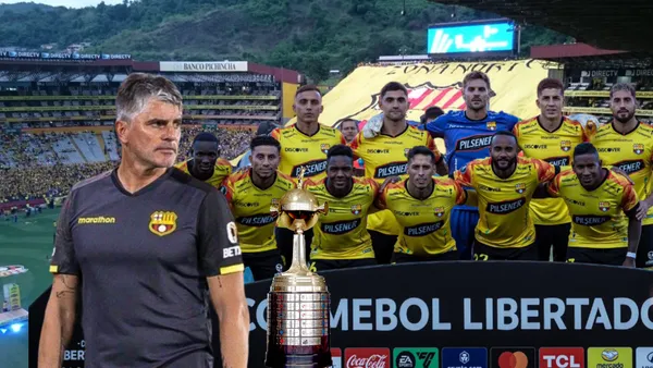 Diego López molesto y 11 titular de Barcelona SC