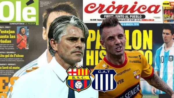 Diego López y Damián Díaz molestos y reacción de la prensa argentina