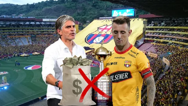 Diego López y Damián Díaz tristes por el dinero perdido en la Copa Libertadores