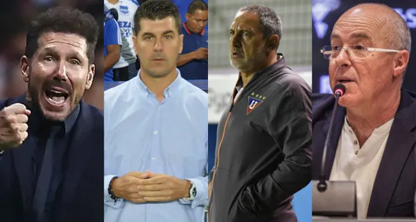 Diego Simeone compartió con un entrenador que ahora está en el Fútbol Ecuatoriano y le enseño su filosofía de juego