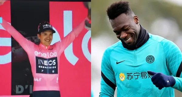 Diferencia de mentalidades entre Richard Carapaz y Felipe Caicedo, quien ganó la etapa y es líder del Giro de Italia y Caicedo se distrae