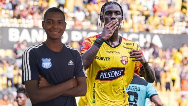 Diogo Bagui y Allen Obando