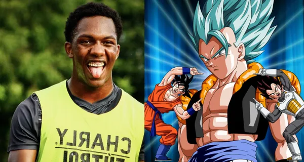 Djorkaeff Reasco asistió a su compañero y festejaron como los personajes del anime