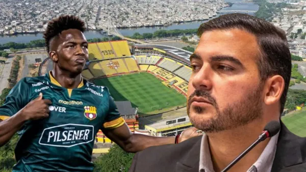 Djorkaeff Reasco solo le bastó un partido para ganarse los aplausos