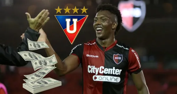 Djorkaeff Reasco suma minutos en Newell's y aún no es e titular indiscutible en delantera