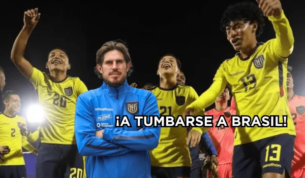 DT de Ecuador y sus palabras de cara al duelo ante Brasil.