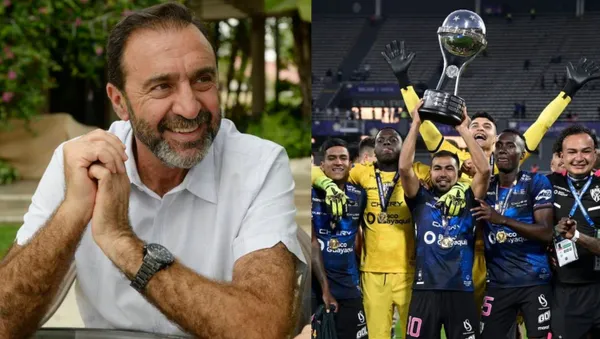 Durante toda la temporada Emelec ha sido duramente criticado por el accionar de sus aficionados, pero hasta al campeón de la Sudamericana le pasa