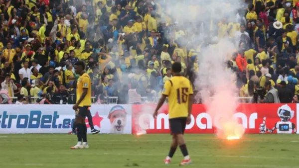 Ecuado vs Venezuela / Foto tomada de: API