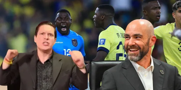 Ecuador juega tan mal que en cualquier momento nos van a golear.