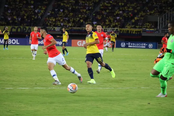 Ecuador no pudo ante Chile