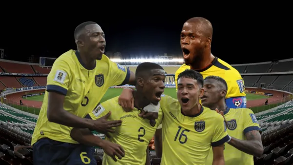 Ecuador se puso en ventaja anotando el primer gol por medio de Kendry Paéz