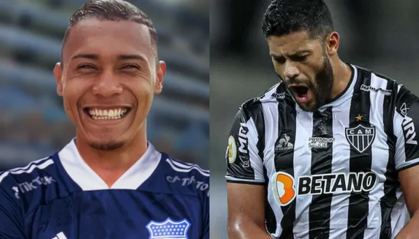 Eddie Guevara padeció a Hulk de Souza cuando intentó marcarlo