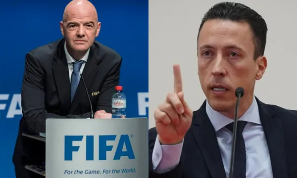 El abogado de Chile apareció ante los medios de comunicación y despotricó contra la FIFA