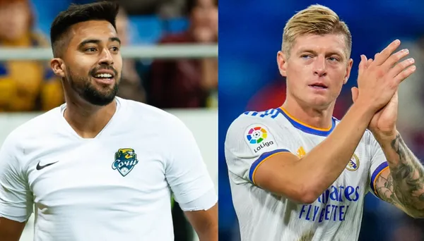 El alemán Toni Kroos le dejó una lección al ecuatoriano Christian Noboa
