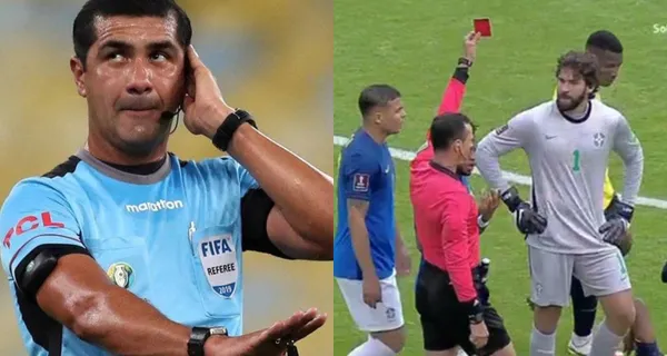 El árbitro ecuatoriano habló sobre las acciones de Roldán en el partido contra Brasil