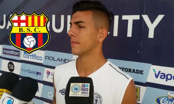 El argentino de 29 años jugaría en Barcelona SC