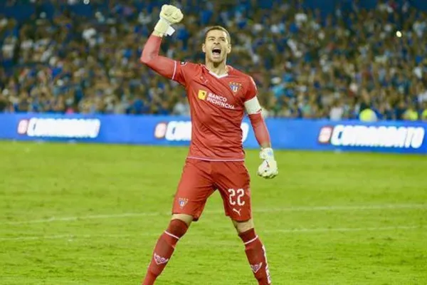 El arquero argentino cumple grandes actuaciones con Liga de Quito