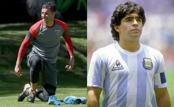 El arquero argentino presente en el partido de Liga Quito frente a Olmedo
