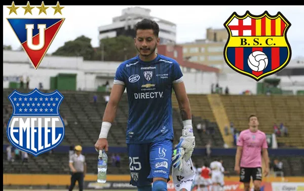 El arquero quiere dejar la filas de Independiente del Valle