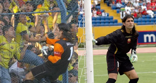 El aspecto de Gastón Sessa, que le gritó los goles a Emelec en la cara